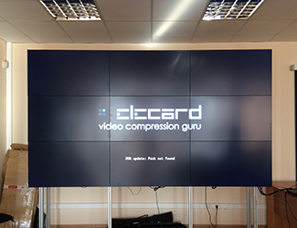 Видеостена для российского разработчика видео и аудио кодеков - Компании Elecard